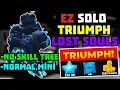 SOLO Lost Souls Triumph with Normal Minigunner No Skill Tree TDS Tower Defense Simulator