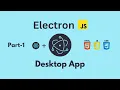 Electron js forge installing - Hello World Desktop App