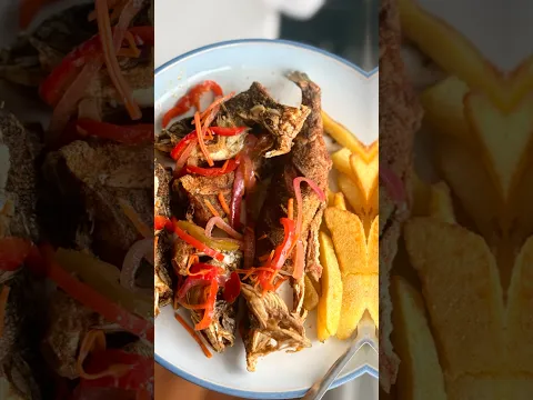 Catch & cook! Had these in my freezer since January and decided to fry them up! Fish & yam fries