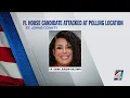 Florida house candidate speaks out after polling place attack