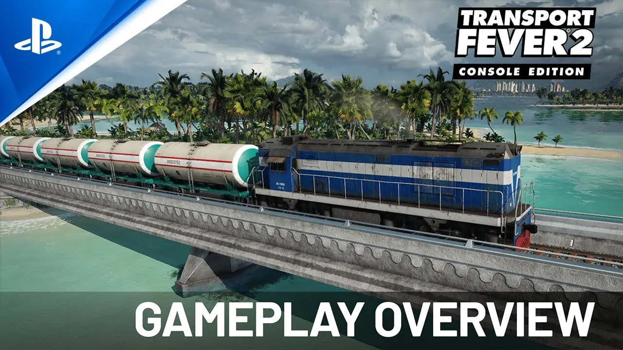 Transport Fever 2: Console Edition – Játékmenet-áttekintés | PS5- és PS4-játékok