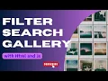 Interactive Image Gallery with Search and Filters HTML CSS JavaScript Tutorial