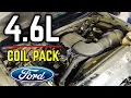 How to Ignition Coil Pack Ford 4 6L Replacement F-150 E-150 Expedition Lincoln Navigator P0303