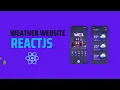 How To Create Weather App Using ReactJs in 2024 Explained