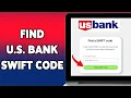 How To Find U S Bank SWIFT Code 2025 Locate U S Bank BIC