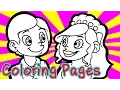 Free Wedding Coloring Pages for Kids Coloring Games - Wedding Coloring Book For Girls