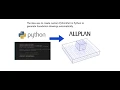Generating foundation drawings automatically in Allplan by Python