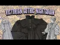 Sewing a Perfectly Witchy Victorian Nightgown Victorian Gothic Loungewear