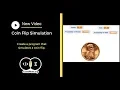Coin Flip Simulation Scratch Code in Math