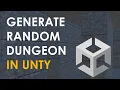 Unity Tutorial - How to generate procedural dungeon maze in Unity C