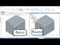 Blend Round Solid Edge ST10