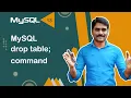 MySQL DROP TABLE Command - MySQL Tutorial 13