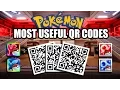 MOST USEFUL QR CODES - FOR POKEMON XY ORAS