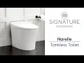 Upgraded Modern Luxury The Narelle Tankless Toilet