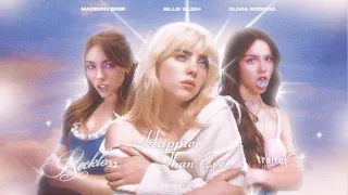 happier than ever x traitor x reckless mashup billie eilish u0026 olivia rodrigo u0026 madison beer 