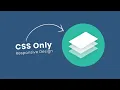 Responsive CSS Stacked Cards Hover Effects