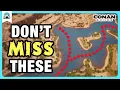 Conan Exiles STARTER ZONE - All Locations Unlocks You Should Know Beginner Guide