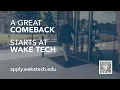 Wake Tech A Great Comeback - IT