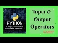 Session 2 InputOutput
