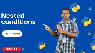 Nested Conditions in Python Python Tutorials - 2022 Codegnan