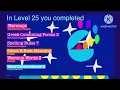 Level 25 completed in Lexia Core5 Reading