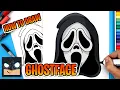 How to Draw Ghostface Scream