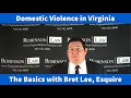 Domestic Violence Assault and Battery on Family or Household Member - The Basics