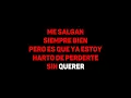 Alejandro Sanz - A La Primera Persona (Karaoke)