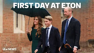 Prince George arrives for first day at school - what will it be like?