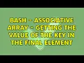 BASH - Associative array
