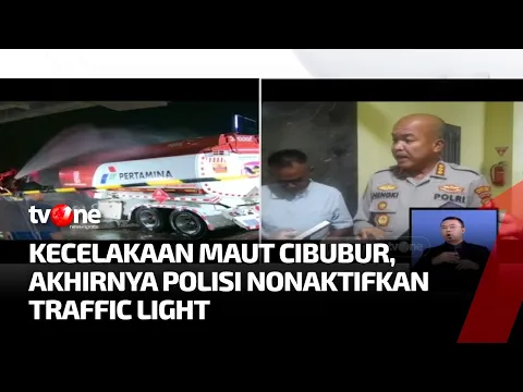 Polisi Menonaktifkan Traffic Light TKP Truk Pertamina Maut