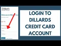 Dillards Credit Card Login How to Login Dillards Credit Card Account 2022