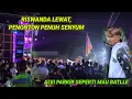 Lagu Riswanda sound yg di tunggu2 lewat, penonton full senyum,alvi parkir seperti mau batlle 