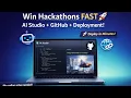 Win Hackathons Fast AI Studio GitHub Deployment Coding Hives
