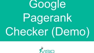 Free Google Page Rank or PR Checker