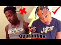 Lil Yachty - Travis Scott Hair Style AFRO to BOX BRAIDS Before After Quarantine MEN HAIR STYLE