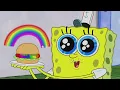 Can  “Rainbowger” Survive Plankton’s Color Nullifier? | SpongeBob