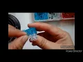 BEADED DOG KEYCHAIN