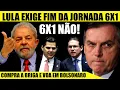 LULA EXIGE DO CONGRESSO A DIMINUIÇÃO DA JORNADA DE TRABALHO DE 6X1 E DESCE O PORRETE EM BOLSONARO!