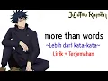 Lagu Jujutsu Kaisen 'Incident Shibuya Arc' Season 2 Ending #2 | Hitsujibungaku - more than words (Lirik)🎶