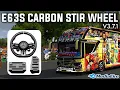 BUSSID STEERING WHEEL MOD v3.7.1: Mercedez E63S Carborn Steering wheel Mod