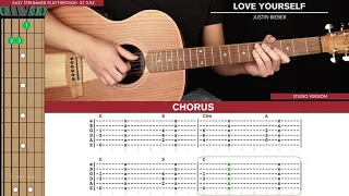 Download Love Yourself Guitar Cover Justin Bieber 🎸|Tabs + Chords| MP3