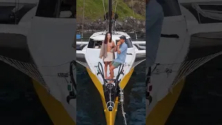 Our Life INSIDE a Volcano!? 🌋 #travel #adventure