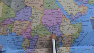 SOUTH SUDAN MAP
