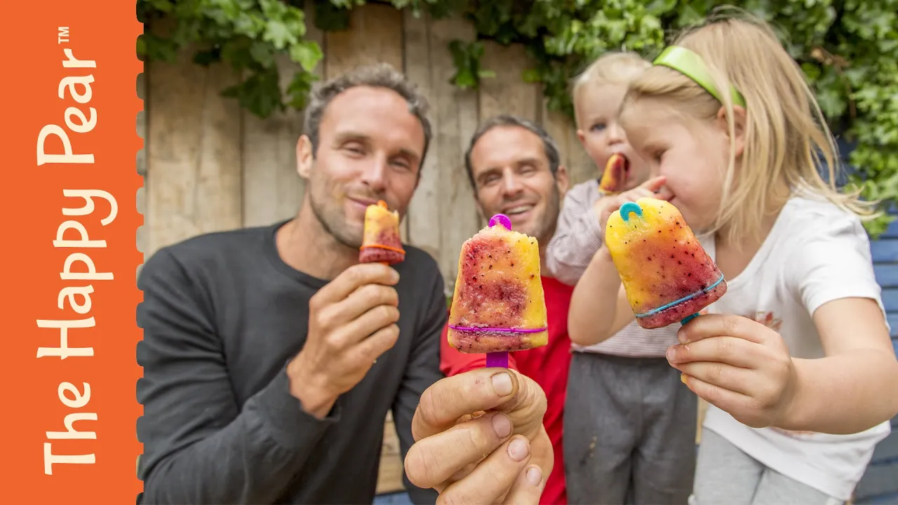 How to Make Homemade Fruit Popsicles Best Summer Recipe Treats - The Happy Pear