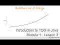 Module 1 Lesson 3 Why TDD
