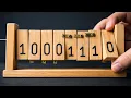 How a Mechanical Binary Counter Works Visual Explanation by knowledge network