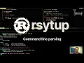 02 structopt anyhow strum Command line parsing and Error Handling - rsytup