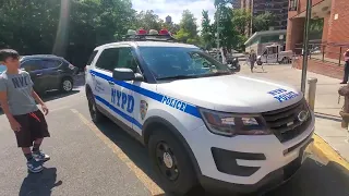 NYPD ALLOWING US TO FILM INSIDE A 7TH PCT PATROL CAR RMP AWESOME