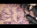 Lion tattoo Time lapse